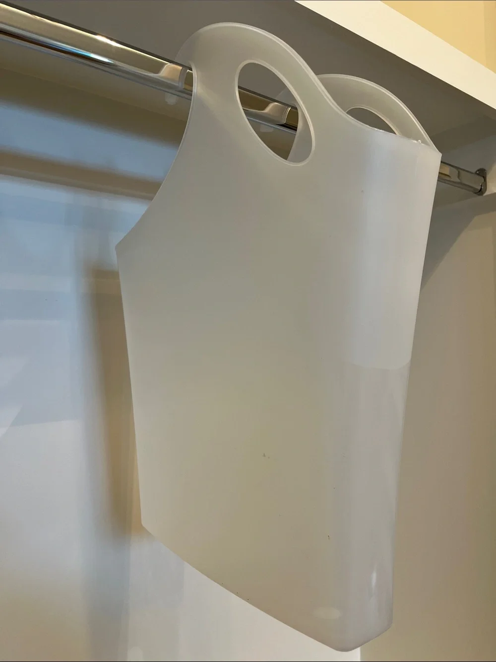 Hanging Closet Caddy Organizer Clear Storage Extra Space NWOT